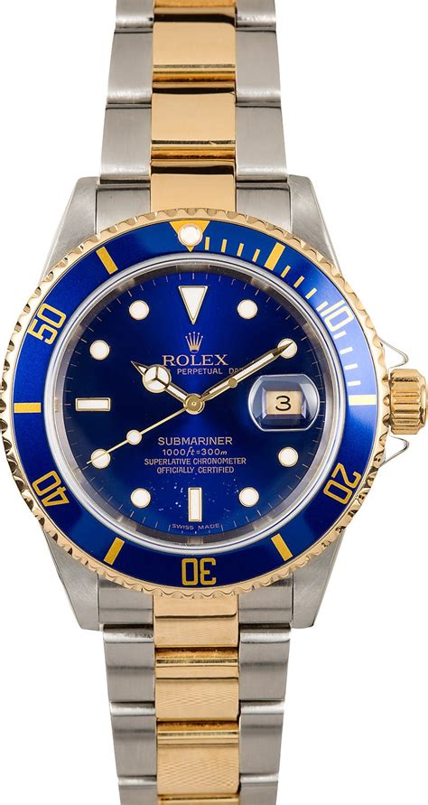 vintage rolex submariner blue|pre owned Rolex Submariner blue.